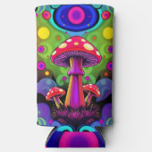 Psychedelic Vibrant Colorful Retro Mushrooms (Voorkant)