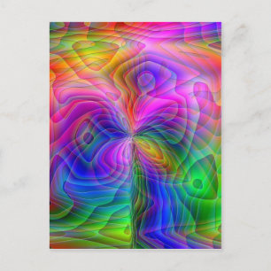 Psychedelic Vision Briefkaart