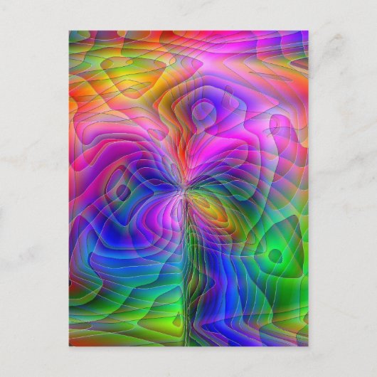 Psychedelic Vision Briefkaart (Voorkant)