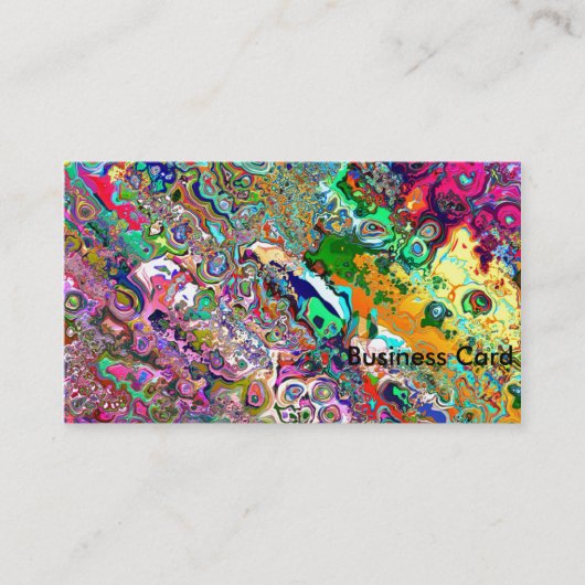 Psychedelic Visitekaartje (Voorkant)