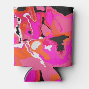 Psychedelic Vivid: Neon digitale kunst. Blikjeskoeler