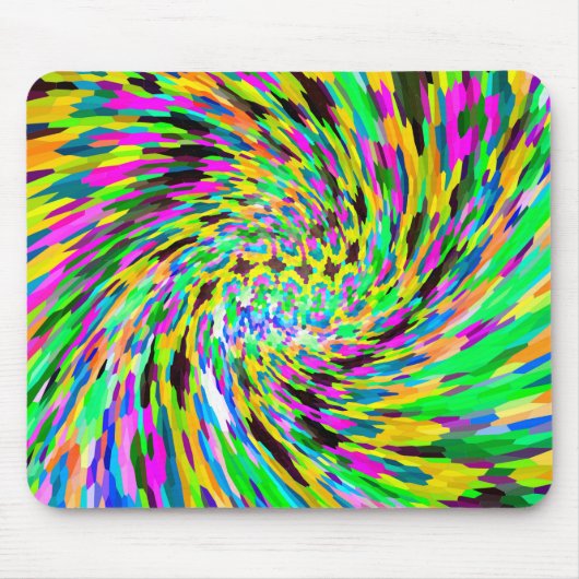 Psychedelic vortex muismat (Voorkant)