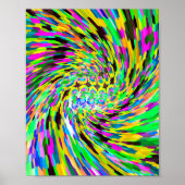 Psychedelic vortex poster (Voorkant)