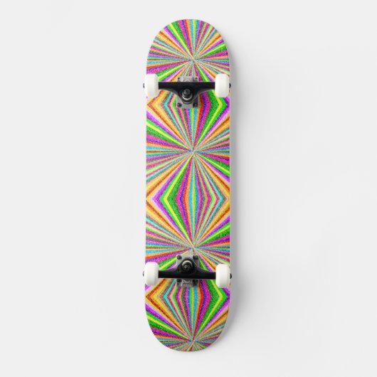 Psychedelic Vortex Skateboard (Voorkant)