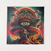 Psychedelic Wall Tapestry Wandkleed (Voorkant)