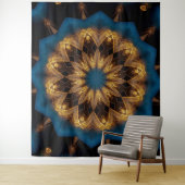 Psychedelic Wandkleed (In situ)