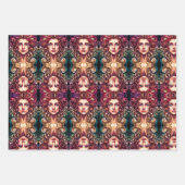 Psychedelic Warrior Woman Inpakpapier Vel (Voorkant 3)