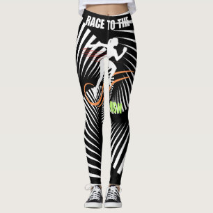 Psychedelic Wave Essence-Leggings Leggings
