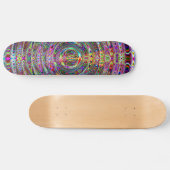 Psychedelic Waves Skateboard (Horizontaal)