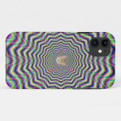 Psychedelic Web Star + of - Cat Case-Mate iPhone Case (Achterkant (horizontaal))