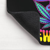 Psychedelic Weed Buzzing In New Year 2026 Funny  Muismat (Hoek)