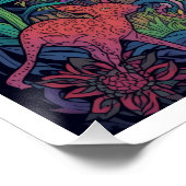 Psychedelic woodland poster (Coin)