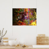Psychedelic World of Mark Yandle Poster (Keuken)
