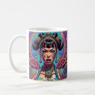 Psychedelic zeg wat! Kunst Koffiemok