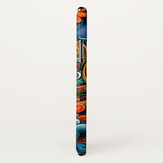Psychedelica Abstract Afro-Amerikaans Man Case-Mate iPhone Case (Achterkant / rechts)
