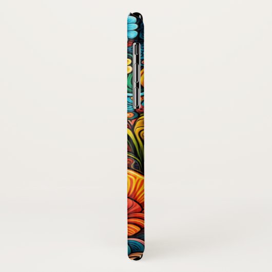 Psychedelica Abstract Afro-Amerikaans Man Case-Mate iPhone Case (Achterkant/links)