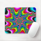 Psychedelica - Fractal Mousepad Muismat (Met muis)