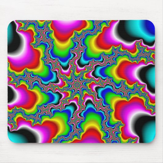 Psychedelica - Fractal Mousepad Muismat (Voorkant)