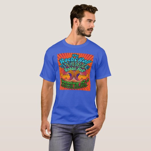Psychedelical Rabbit Hole T-shirt (Voorkant volledig)