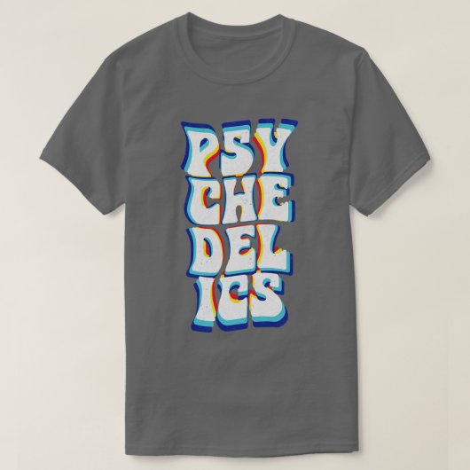 Psychedelics 3D reis T-shirt (Design voorkant)