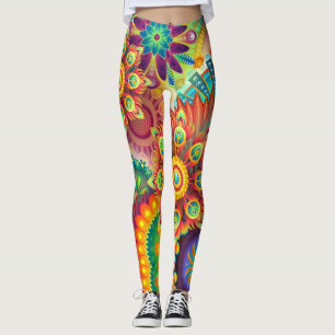 psychedelinezuur meditatie gym yoga leggings