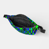 Psychédélique bleue et verte (Ouvrir)