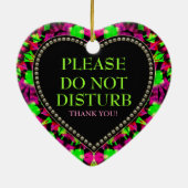 Psychédélique Fille Votre Chambre Porte Ornement C (Dos)