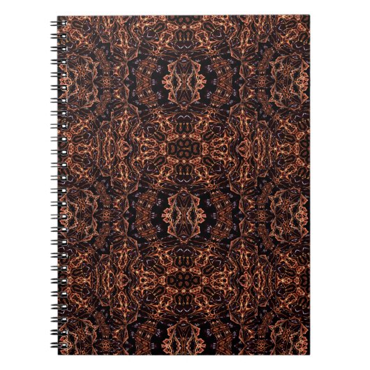 Psychédélique, Fractale, Art de la flamme, Carnet (Devant)