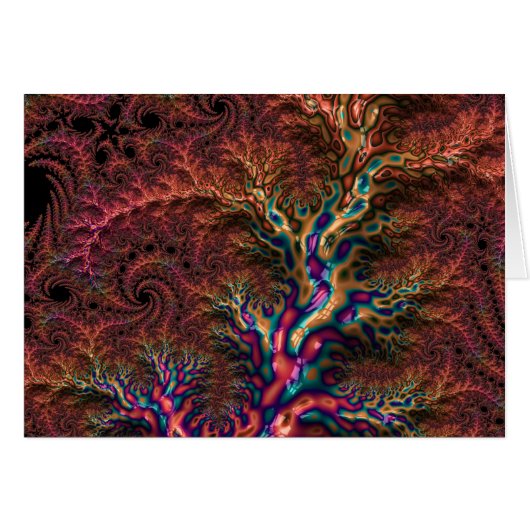 Psychedélique Groovy Tripant Funky Coloré Fractale (Devant horizontal)