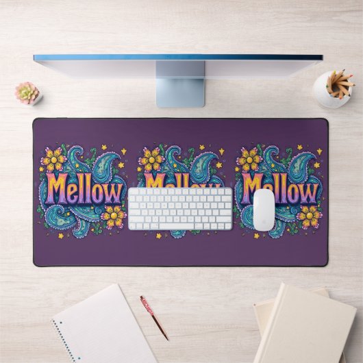 Psychédélique Super "Mellow" Retro Hippie Art (Bureau 1)