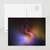 psychedelisch abstract briefkaart (Voorkant / Achterkant)