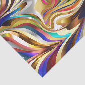 psychedelisch abstract tissuepapier (Detail)