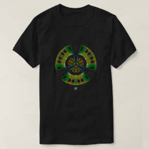 Psychedelisch bio-gevaar symbool (of wat je ook zi t-shirt
