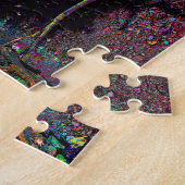 Psychedelisch bos... legpuzzel (Zijkant)