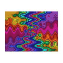 Psychedelisch Briefkaart