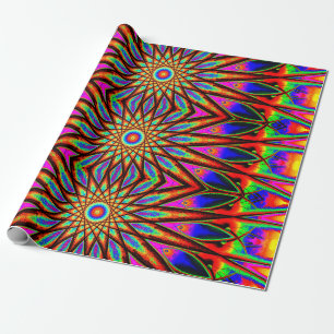 Psychedelisch Cadeaupapier