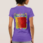 psychedelisch concert t-shirt (Achterkant)
