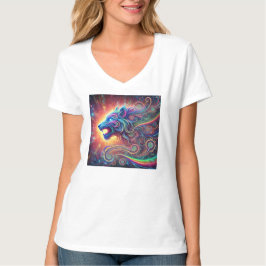 Psychedelisch dier - Galactische geest T-shirt