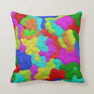 Psychedelisch Glitter Patroon Kussen