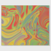Psychedelisch inpakpapier (Vlak)