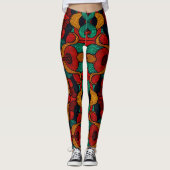 psychedelisch leggings (Voorkant)