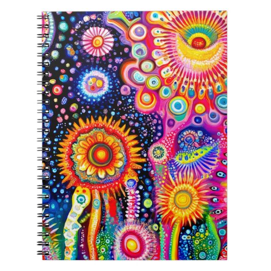 Psychedelisch Notitieboek (Voorkant)