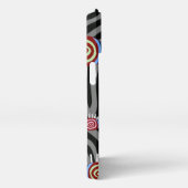 Psychedelisch oogpatroon - Art Phone Case iPhone Hoesje (Rechterkant)