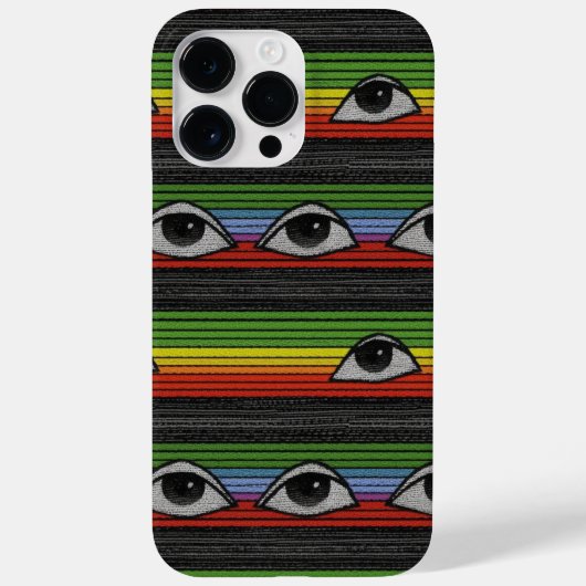 Psychedelisch oogpatroon Case-Mate iPhone case (Achterkant)