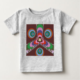 Psychedelisch patroon retro kunst uit de jaren 70