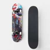 Psychedelisch skateboarddek skateboard (Voorkant)