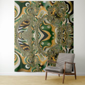 psychedelisch wandkleed (In situ)