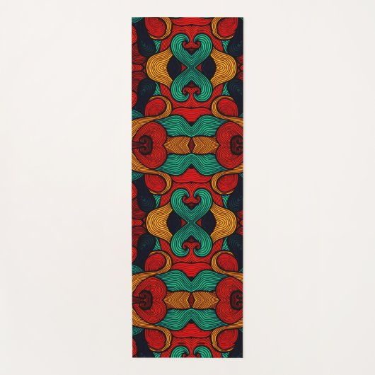 psychedelisch yogamat (Voorkant)