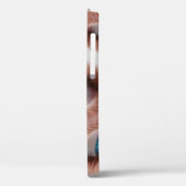 Psychedelische abstracte achtergrond van vervormd Case-Mate iPhone case (Achterkant / Links)