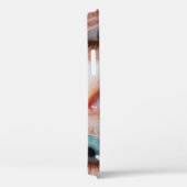 Psychedelische abstracte achtergrond van vervormd Case-Mate iPhone case (Achterkant / Rechts)